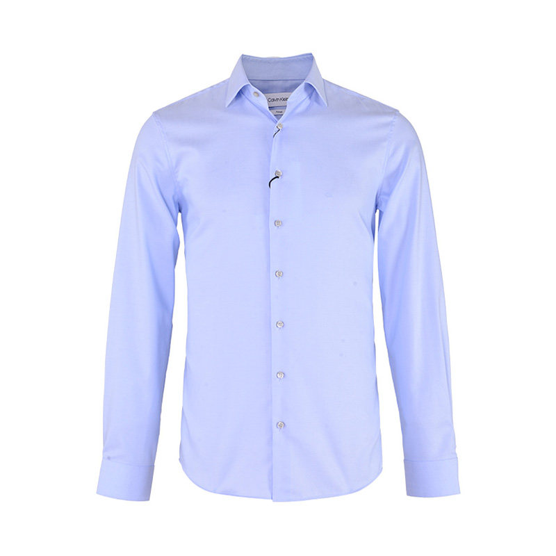 calvin klein男士商务休闲长袖衬衫 银泰百货精品衬衫