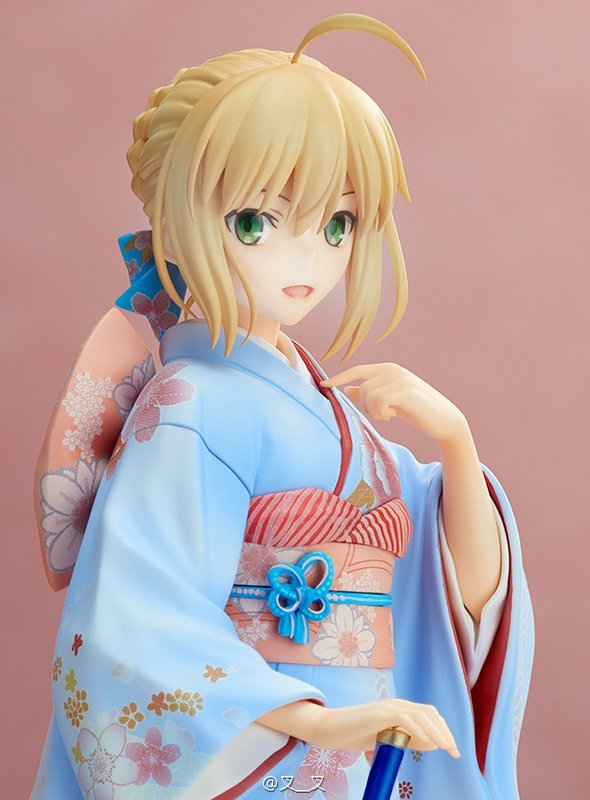 Aniplex+ Fate/stay night UBW Saber 和服 晴着手办日版 - 图2