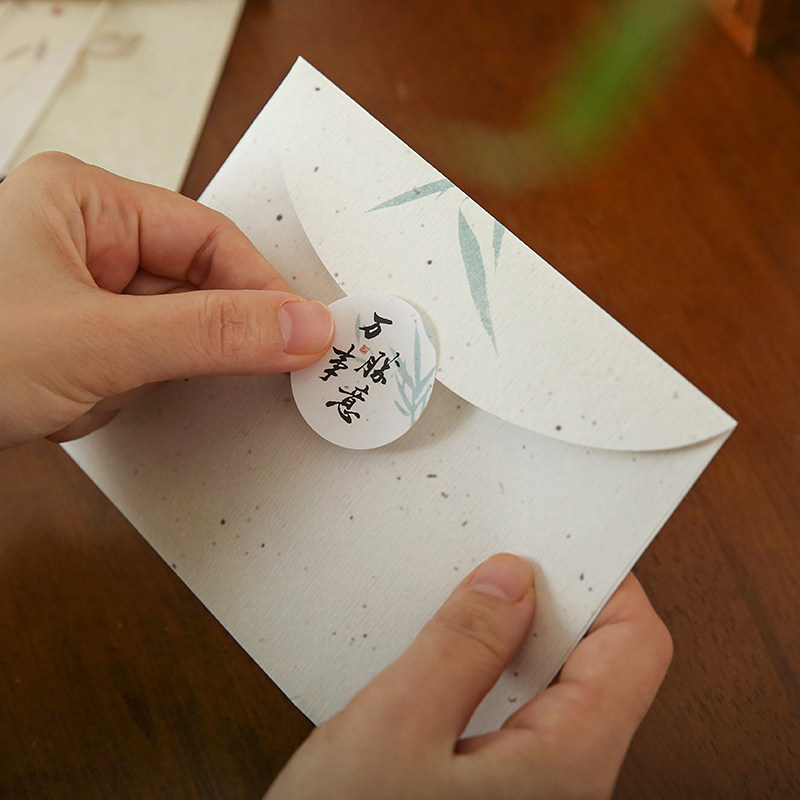 小日子不翻篇 古风手写纹理特种纸贺卡信封套装 ins告白情书留言,淘宝优惠券,粉丝福利购,淘宝优惠卷
