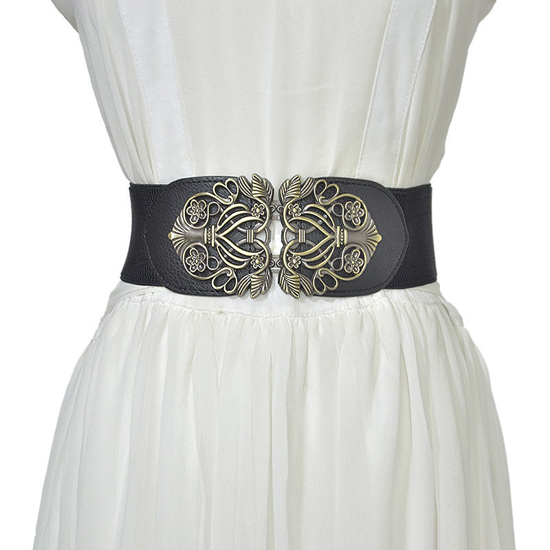 经典爆款韩版复古雕花宽腰带 女 腰封 花纹装饰宽腰带批发现货,淘宝优惠券,粉丝福利购,淘宝优惠卷