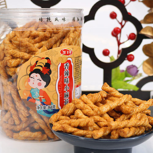 凯飞翔玉米锅巴香辣麻辣麻花手工休闲小吃网红零食妙脆角拉面丸子 - 图3