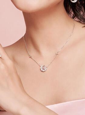 生日礼物送女朋友纯银项链女百搭