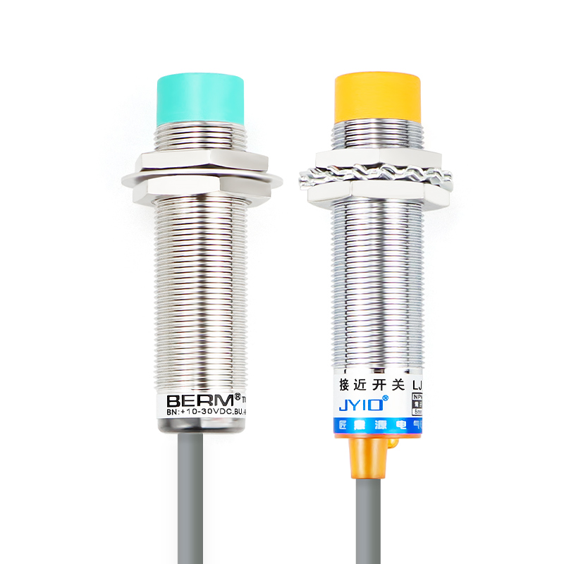 LJ18A3-8-Z/BX金属电感式接近开关直流两线三线NPN常开传感器18MM