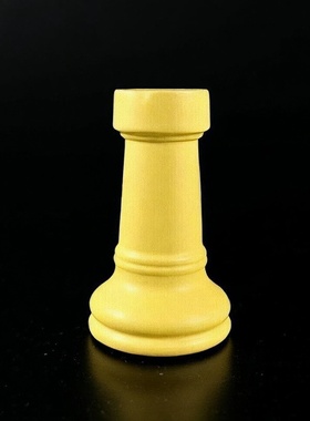 陶瓷黑白国际象棋子摆件装饰品