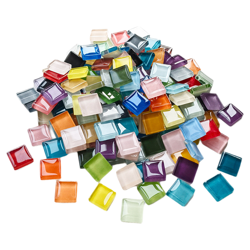 200克1.5cm 水晶马赛克diy手工15mm创作材料透光彩色玻璃剪画设计,淘宝优惠券,粉丝福利购,淘宝优惠卷
