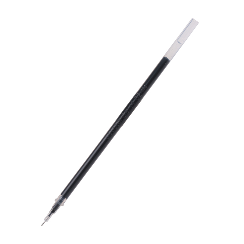 得力S765全针管中性笔芯 0.38黑色细水笔替芯 签字笔芯得力文具 - 图0