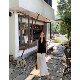 ການຂາຍຍົກເລິກ Audrey ສີດໍາ lace stitching exquisite sleeveless ເທິງສຸດຮ້ອນຂອງຝຣັ່ງສູງ