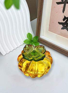 淄博琉璃客厅办公室琉璃南瓜摆件