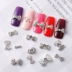 Nail Art Trang sức Nhật Bản Nail Ba Lan Keo Trang trí Kim loại Ngọc trai Kim cương Siêu Flash Nail Sticker - Sơn móng tay / Móng tay và móng chân