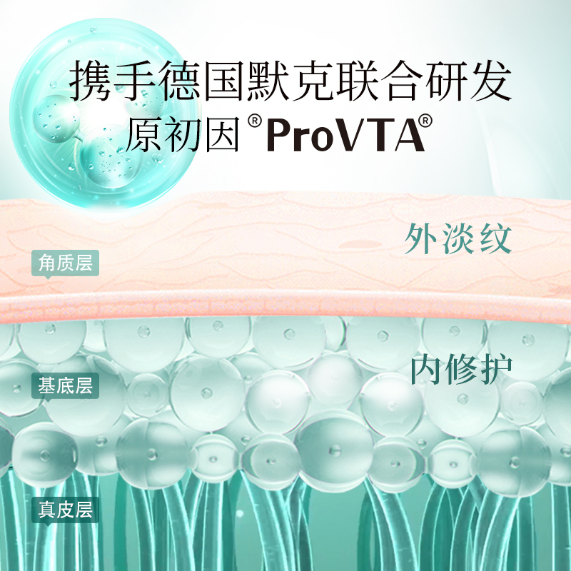 百雀羚旗舰店百雀羚帧颜淡纹修护霜抗初老视黄醇紧致面霜2