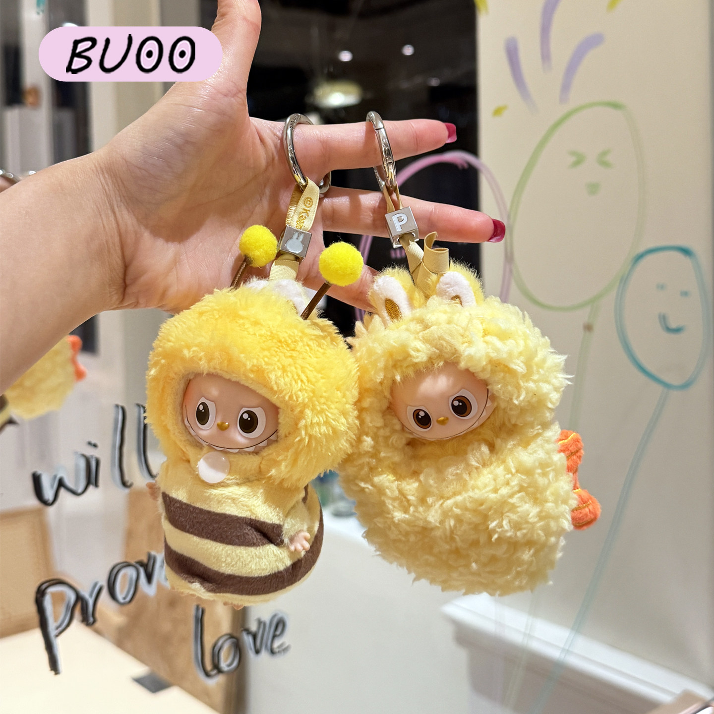 拉布布四代娃衣迷你4.0绿色恐龙炸虾labubu心底密码10cm可爱套装,淘宝优惠券,粉丝福利购,淘宝优惠卷