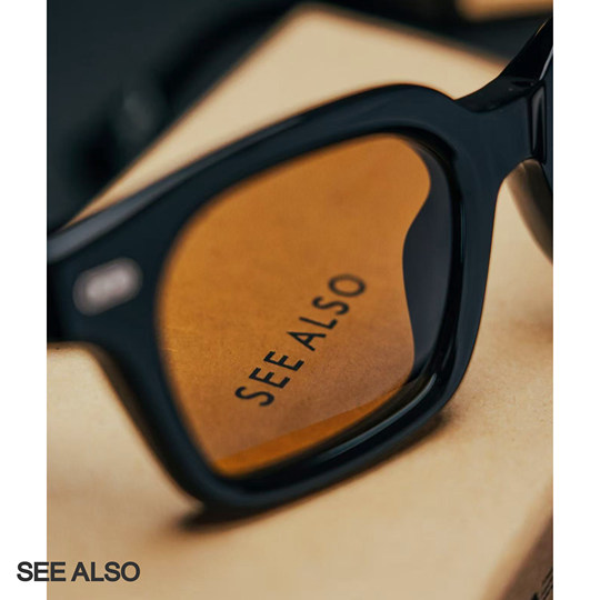 VOIR AUSSI Lunettes de soleil à lentilles en nylon en fibre d'acétate de la série Bc, style ancien argent