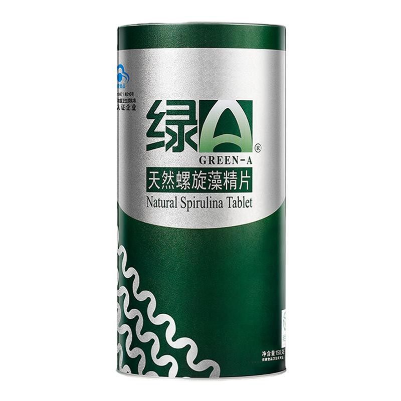 绿A天然螺旋藻精片官网正品300片*2礼盒中老年保健营养品云南丽江,淘宝优惠券,粉丝福利购,淘宝优惠卷