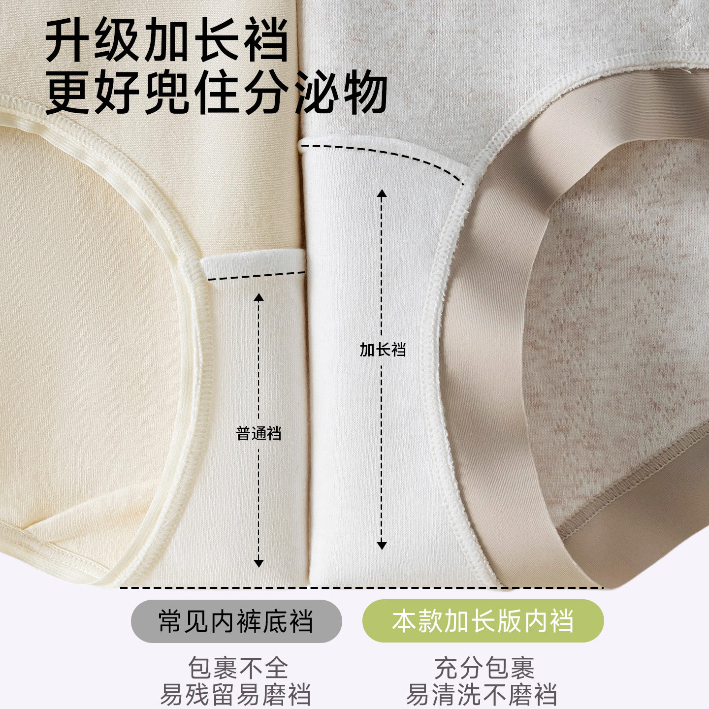 内裤女生纯棉2026新款a类全棉抗菌加长裆中腰无痕女士三角短裤头,淘宝优惠券,粉丝福利购,淘宝优惠卷