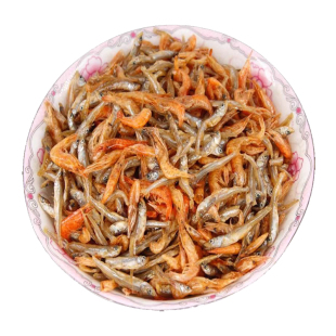 江西湖南特产小鱼小虾干100g