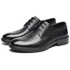 Golden Monkey Business Casual Genuine Leather Groom Wedding Shoes