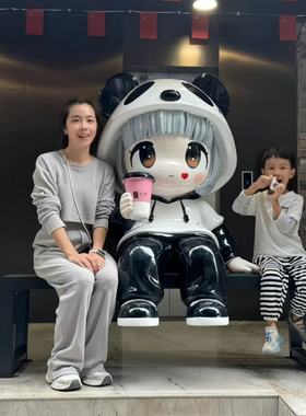 奶茶店雕塑定制源头工厂专业定制