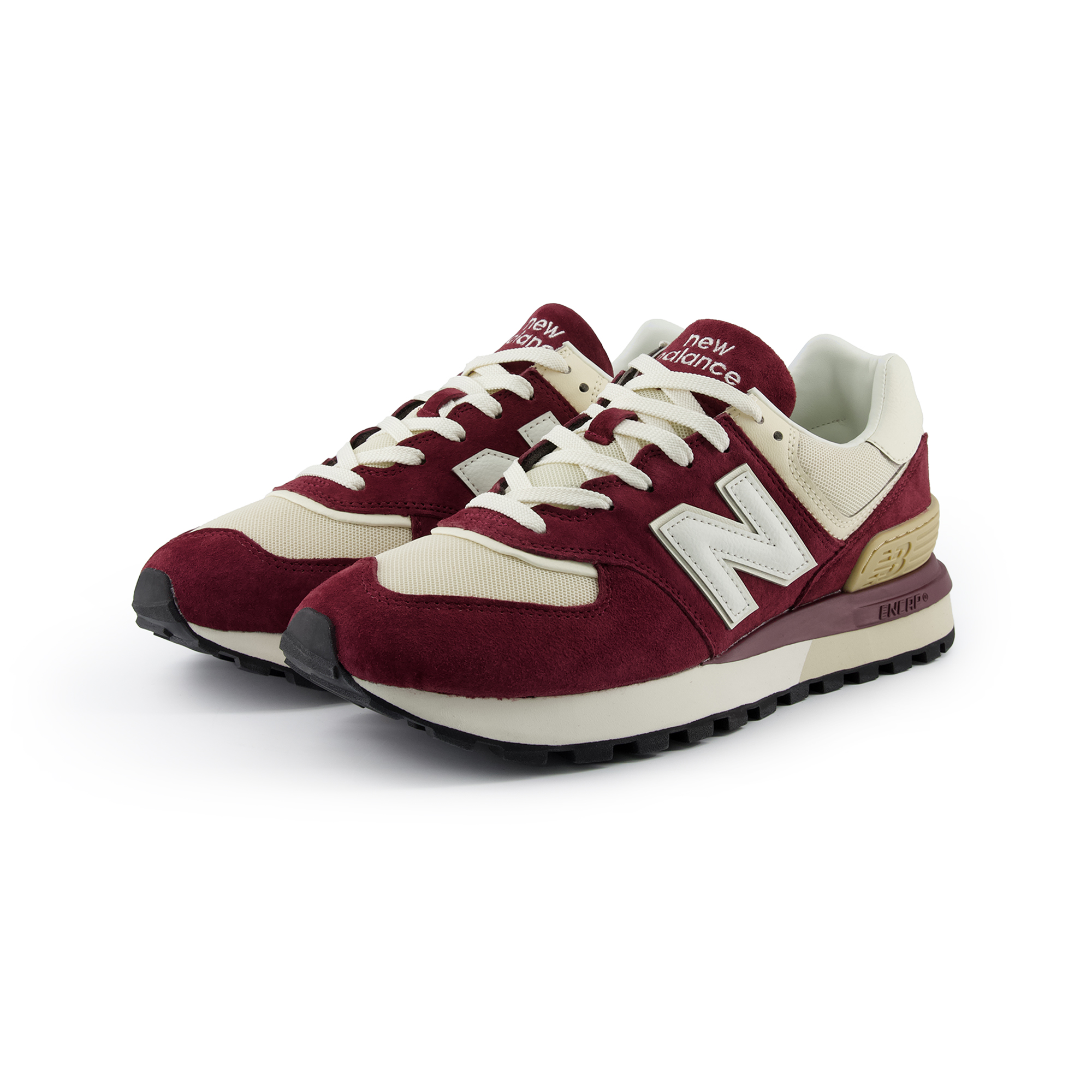 New Balance NB官方新款男女情侣复古经典红色运动休闲鞋U574LGRN - 图1