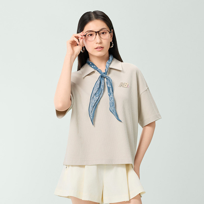 【NB】潮流休闲百搭翻领POLO短袖