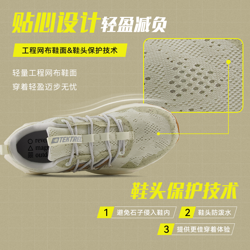 New Balance NB官方正品Tektrel男女夏户外越野徒步防泼水跑步鞋 - 图3