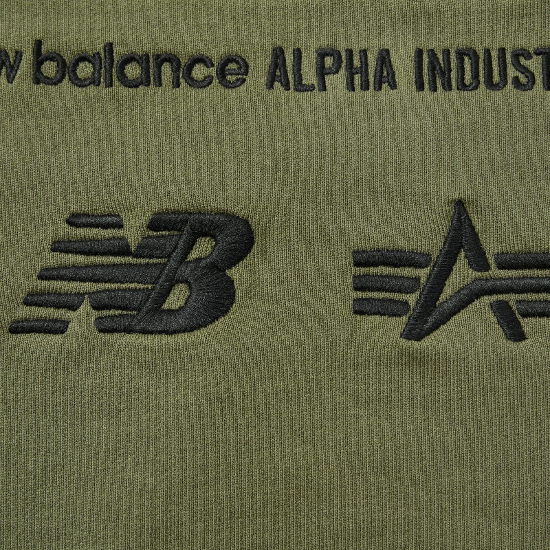 [Название совместной линейки Alpha Industries] Свитер NB New Balance для мужчин XSWM9001