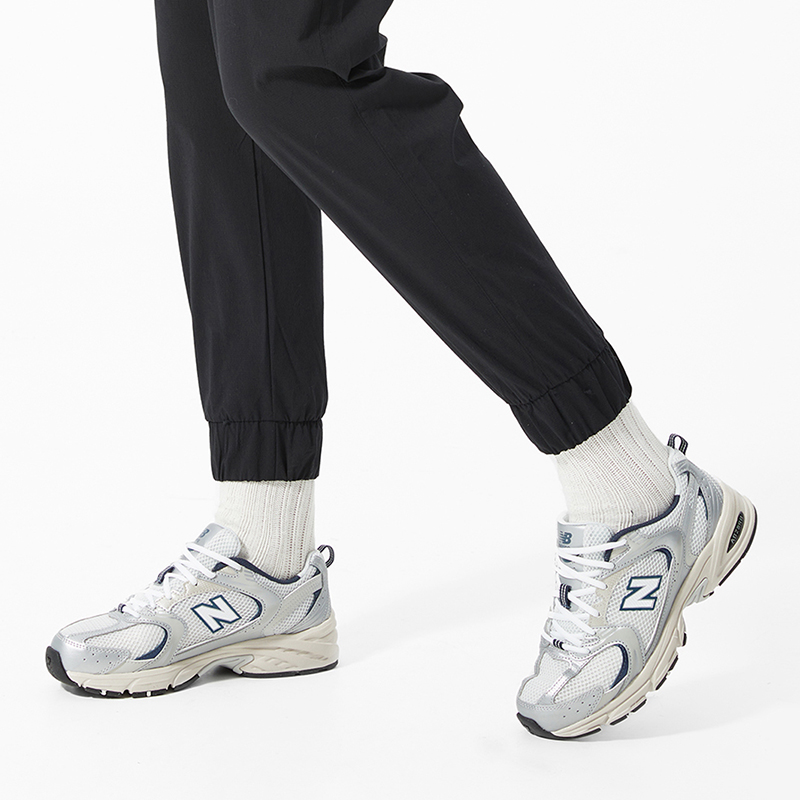 New Balance NB官方男女夏季银色透气复古休闲运动老爹鞋MR530KA