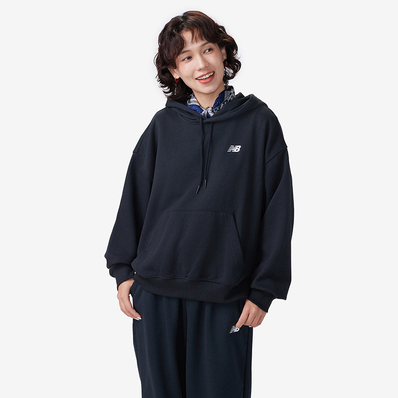 New Balance NB官方冬季女百搭简约舒适连帽休闲运动上衣WT41507,淘宝优惠券,粉丝福利购,淘宝优惠卷