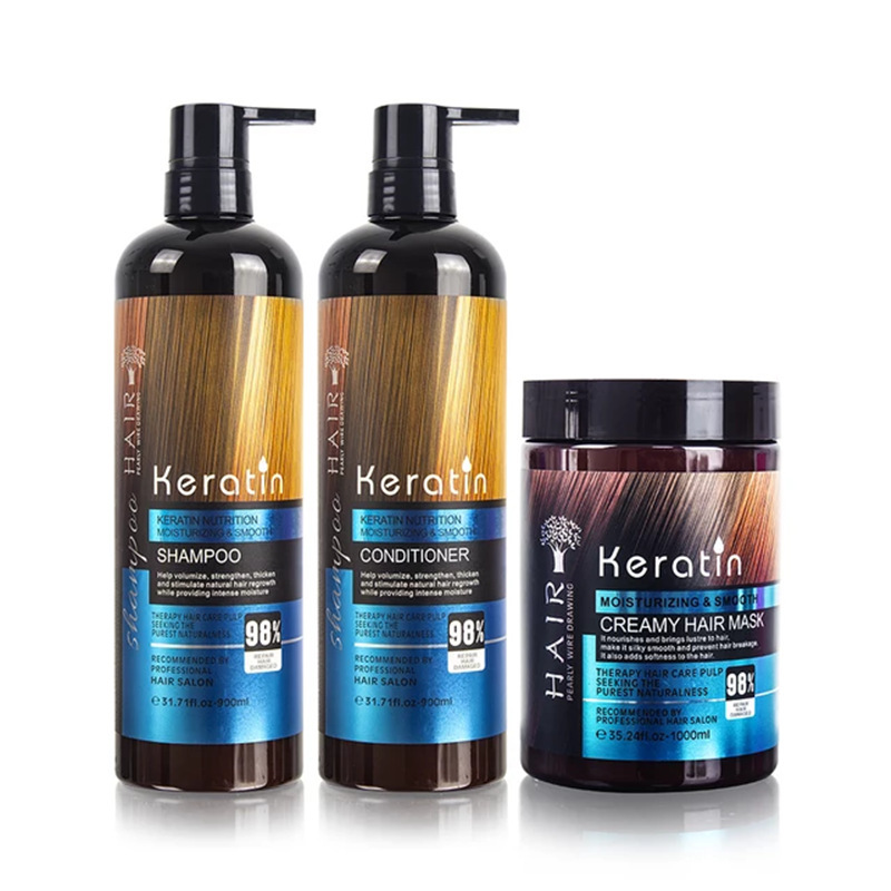 Keratin Hair Products Treatment Keratin Shampoo Conditioner - 图1