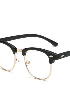 新款圆框眼镜框复古眼镜架原宿风