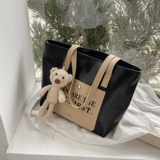 Вместительная и большая летняя универсальная сумка на одно плечо, коллекция 2022