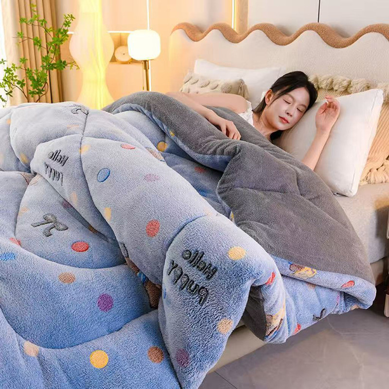 羊羔绒被子2025新款冬季棉被被芯冬天宿舍单人秋冬被加厚保暖10斤,淘宝优惠券,粉丝福利购,淘宝优惠卷