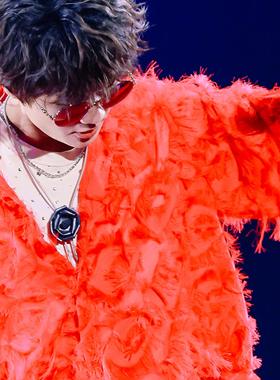 原创设计情侣中性风镀金镶钻项链