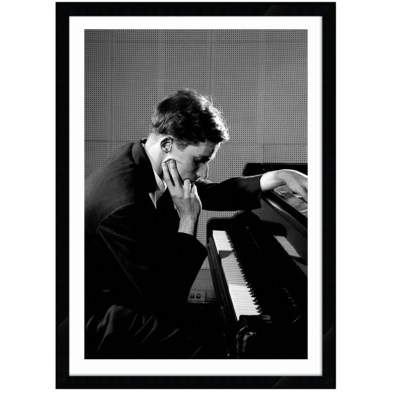 Glenn Gould 古尔德古典钢琴家音乐家挂画学校琴房教室琴行装饰画 - 图3