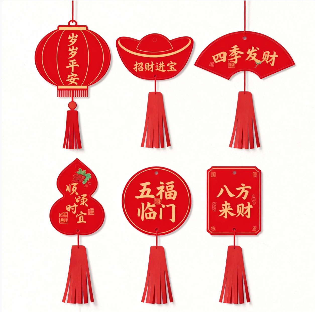 新年贺2026新款马年祝福卡logo简约创意小卡片英文感谢卡礼盒卡 - 图3