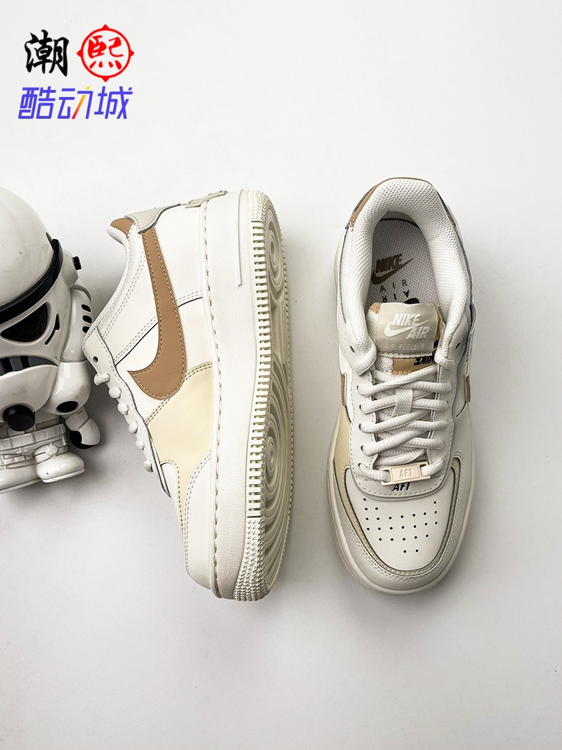 Nike女Air Force 1空军一号AF1运动休闲板鞋DV1364变色马卡龙双钩-图2