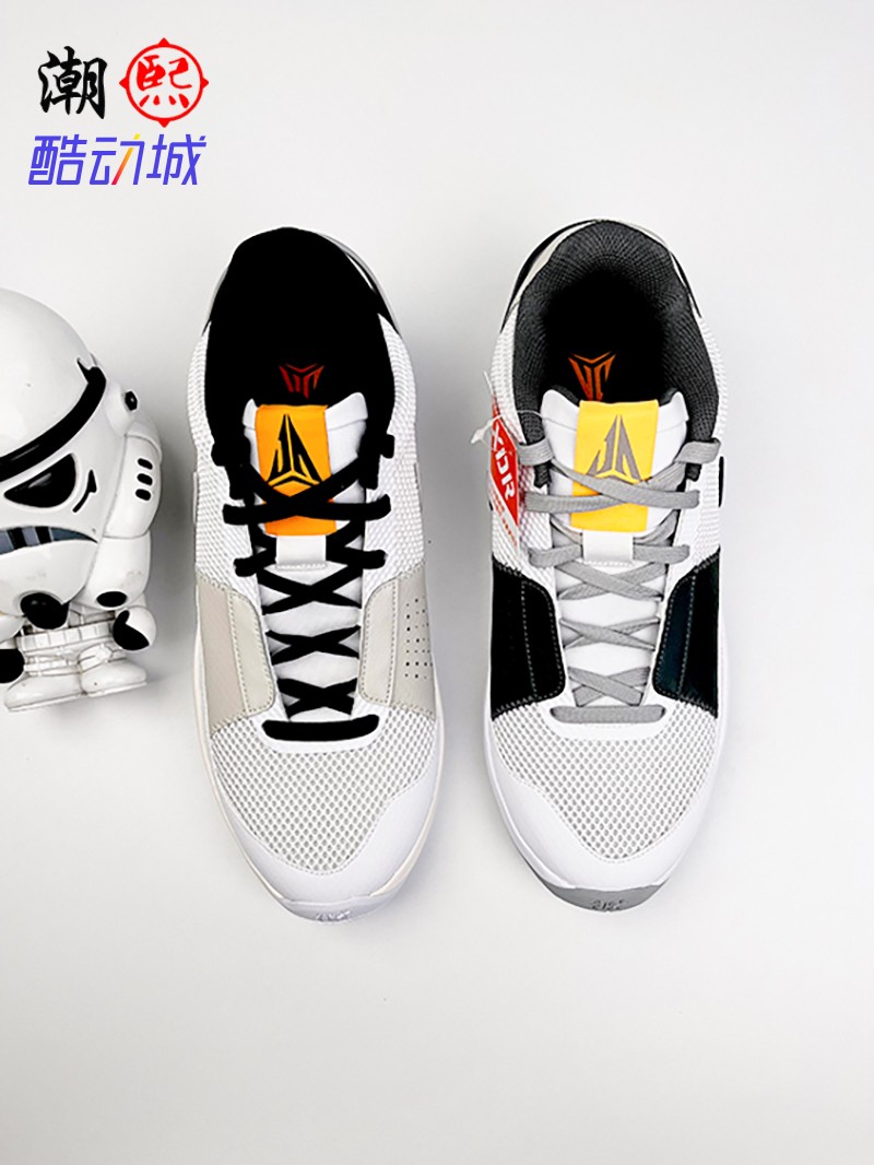 耐克Nike Ja 1莫兰特一代实战训练低帮耐磨缓震篮球鞋DR8786-100 - 图2