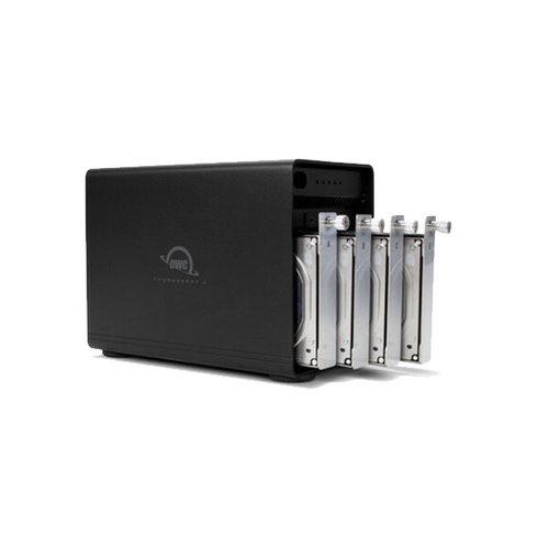 OWC ThunderBay 4 ( Thunderbolt3 ) 4盘位 2.5/3.5 硬盘盒桌面级4盘位雷电3硬盘盒（OWCTB3SRKIT0GB） - 图3