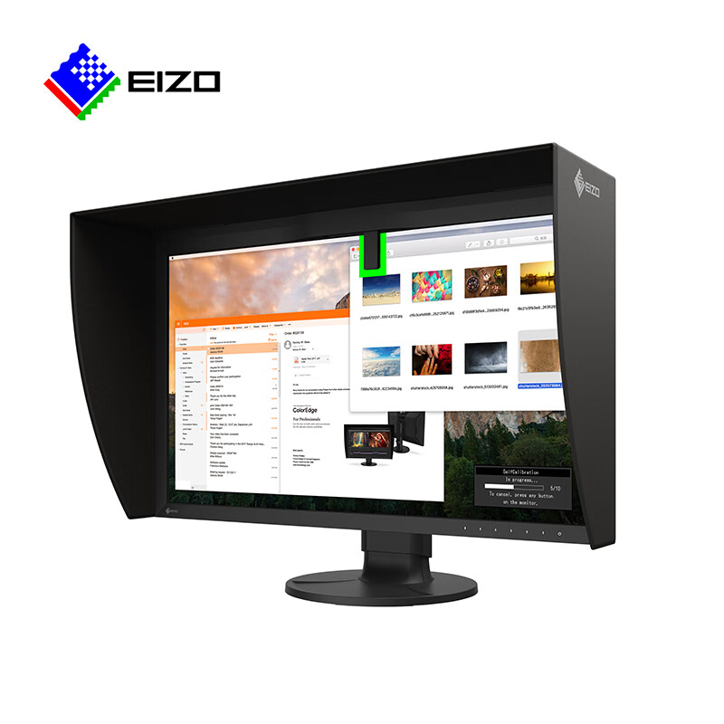 艺卓EIZO CG2700S 专业色彩显示器 2K广色域显示屏 27英寸黑色 - 图1