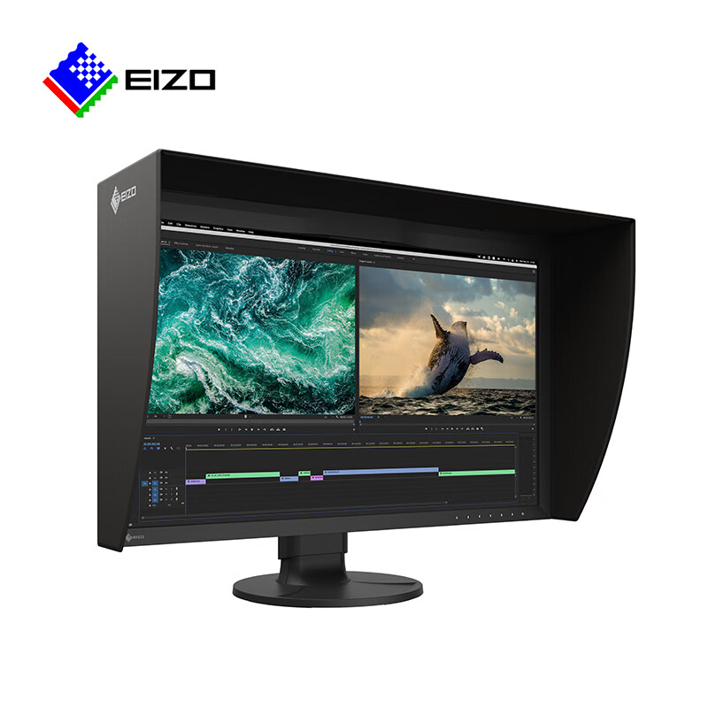 艺卓EIZO CG2700S 专业色彩显示器 2K广色域显示屏 27英寸黑色 - 图2