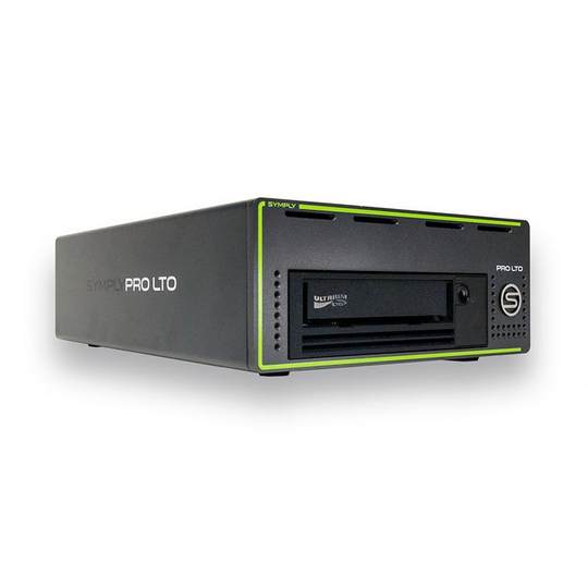 Thunderbolt SAS dual-interface desktop single-reel tape drive