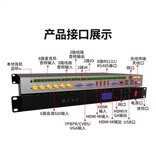 蓝美视讯高清直播录播 多机位自动切换 系统 - 图3