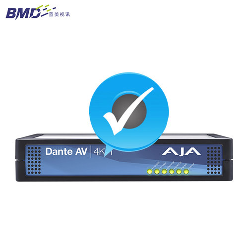 AJA Dante AV 4K 2G-SDI和 HDMI 2.0 IP视频/音频网络转换器-图0
