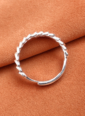 999纯银钱币戒指ins小众设计转运