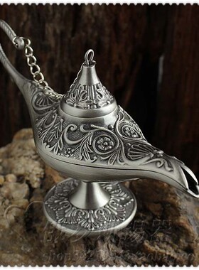 许愿灯阿拉丁神灯金属祈福复古