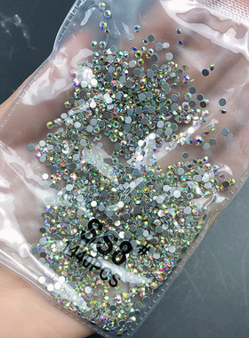 彩色超闪水钻美甲饰品