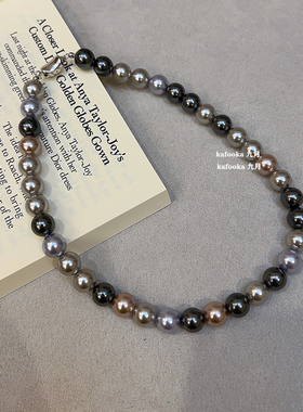 大溪地美拉德珍珠项链毛衣链