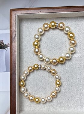 高档人造珍珠女白蝶皇后项链手链