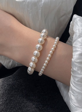 kafooka女简约澳白珍珠手链