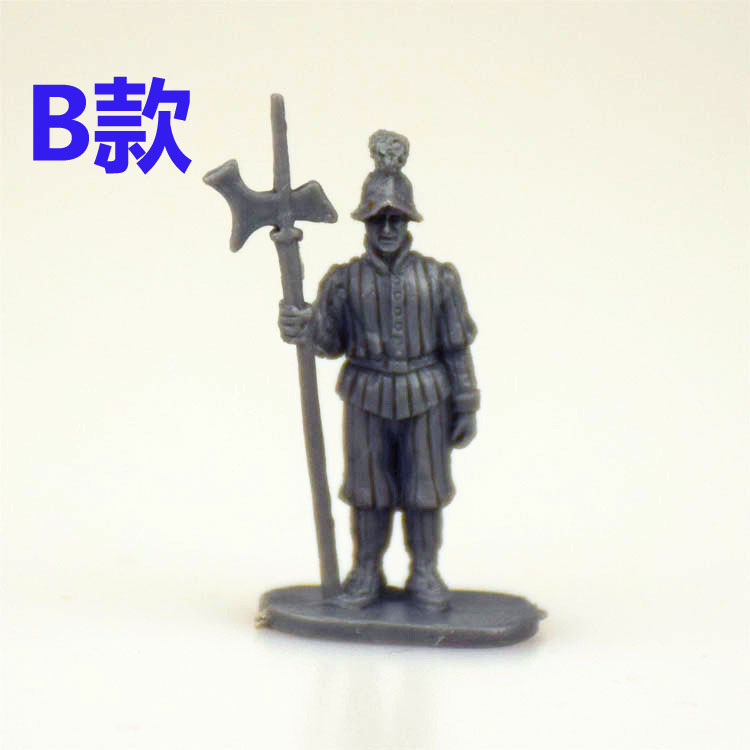 MM凯撒CAESAR 1：72兵人模型Swiss Vatican Guard梵蒂冈瑞士卫队 - 图3