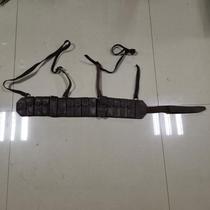 Red Collection of Old Revolutionary Objects from the Anti-Japanese War Period Barge Single Package Weak Fidelity Suitable for Patriotic Education Exhibition